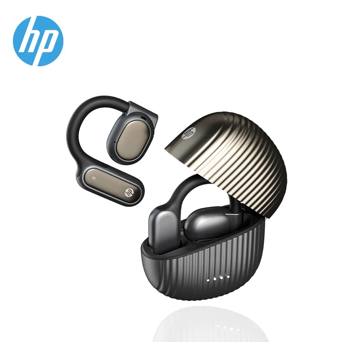 HP H23D Wireless Open-Ear Headphones – OWS Sport Earbuds, Sports Earphones, True Wireless, IPX4 Waterproof, Lightweight Fit for Gaming, Calls & Daily Use, Ideal Gift