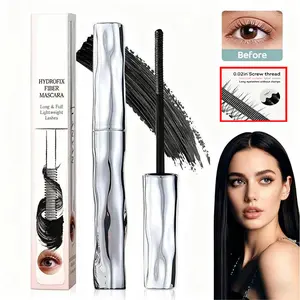 Steel tube spiral mascara, featuring a special spiral brush head made of steel – long-lasting and waterproof, providing 24-hour wear, easy to apply, and keeps each lash individually long and curled for an extended period.