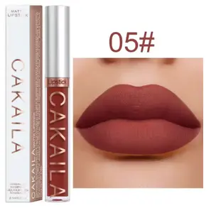 CAKAILA #5 Matte Liquid Lipstick Long-lasting, Waterproof, Non Stick Cup, Lightweight And Soft Mist Moisturizing Formula