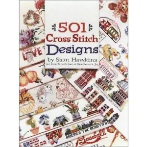 USED-501 Cross Stitch Designs by Sam Hawkins (Hardcover)
