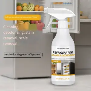 500ml Refrigerator Cleaner, Appliance Deodorizer, Household Odor Eliminating Spray, Gasket Cleaner, Mold Remover, Freezer Odor Remover, Cl