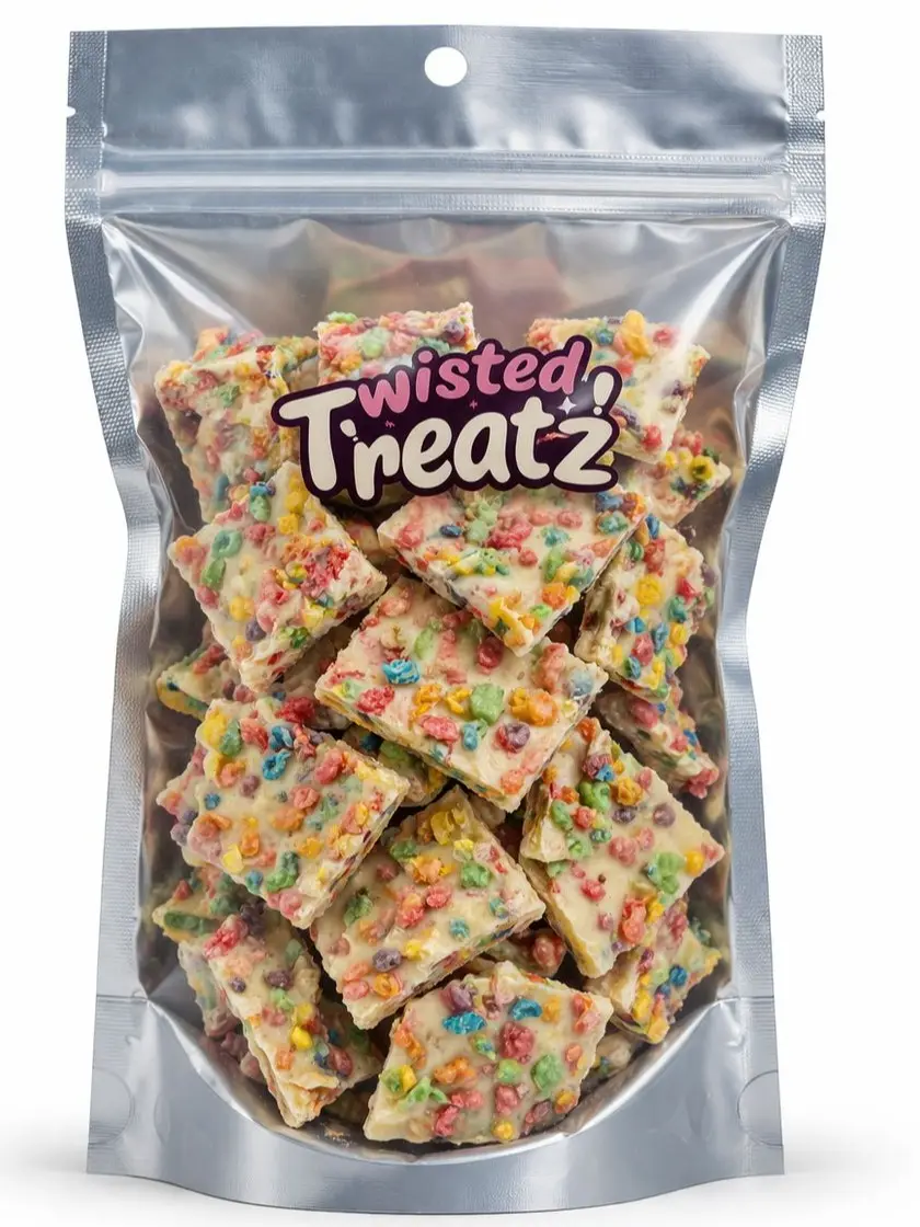 Rainbow Crunch White Bark Candy 2lbs Colorful Sweet Creamy White Chocolate Treats Rainbow Crunch White Bark Candy 2lbs Colorful Sweet Creamy White Chocolate Treats
