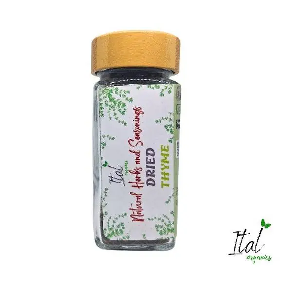 Ital Organics Dried Thyme Spice Flavor Natural
