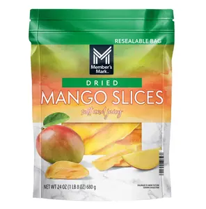 Dried Mangos 24 oz - No Artificial Colors, Fat Free, Gluten Free, Resealable Bag, Dried Fruit - Dry Juicy & Chewy Candy Snack Tangy Natural