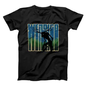 Retro Wendigo - Original Skinwalker Cryptid Spirit Artwork T-Shirt