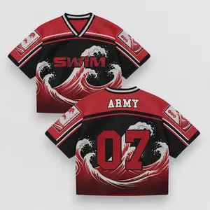 Custom Bang Tan Swim Jersey Shirt, Kpop Soccer Style Top, World Tour 2026 Fan Gift