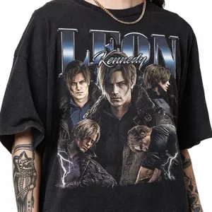 Limited Leon Kennedy Shirt, Resident Evil Requiem Shirt, RE9 Requiem Shirt Fan, Unisex Shirt, Gift For Man And Woman