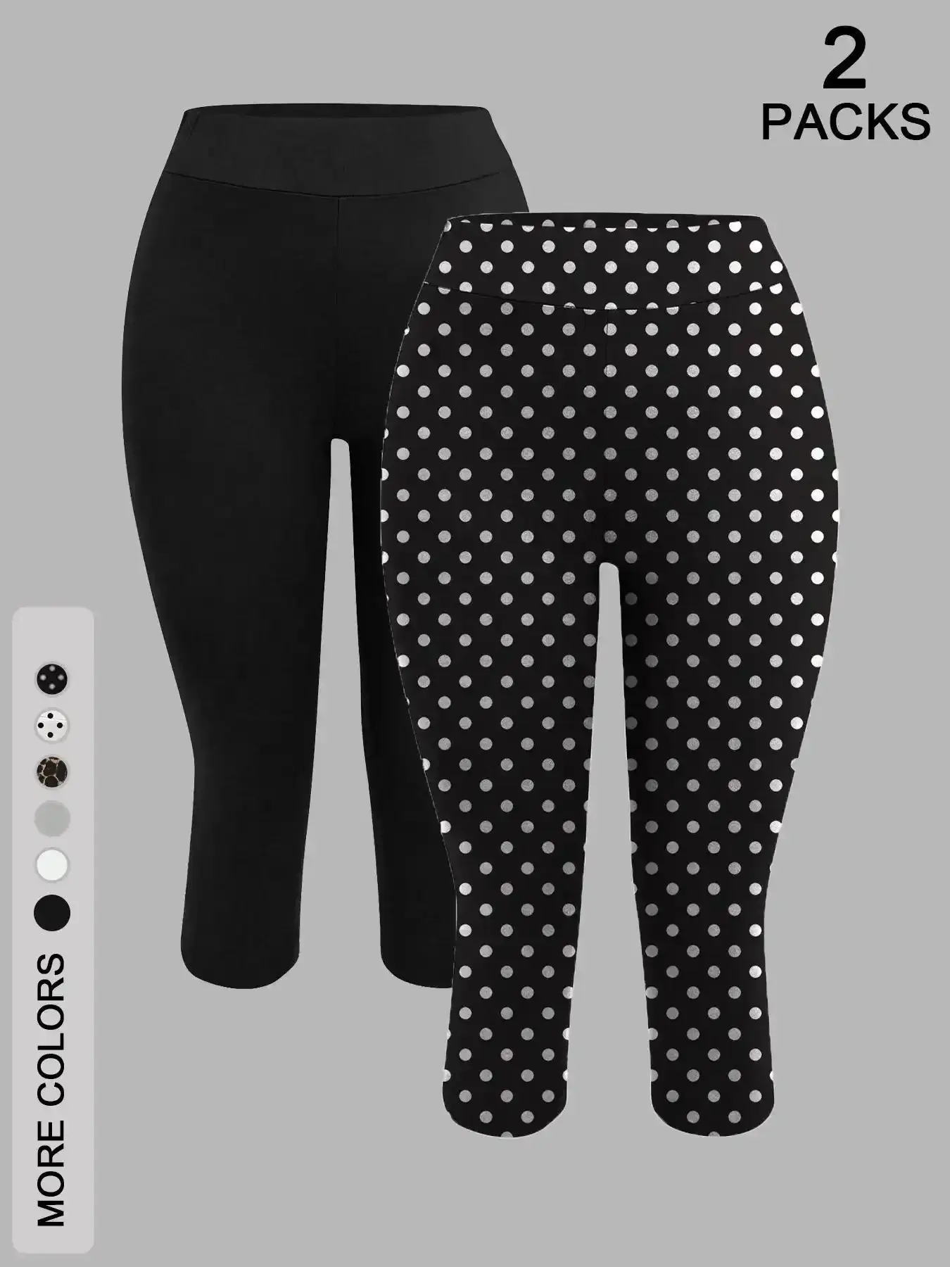 High Waist Tummy Control Seven-Quarter Leggings for Women Waisted Legging Soft Yoga Pants Anti-See-Through Elastic Fitness Casual Workout Athleisure versatile style classic fit casual essential all day comfort