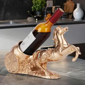 Elegant European Wine Storage Bucket, Stylish Desktop Display Rack, Perfect for Living Room Decor, Ideal Gift for Mother's Day & Father's Day