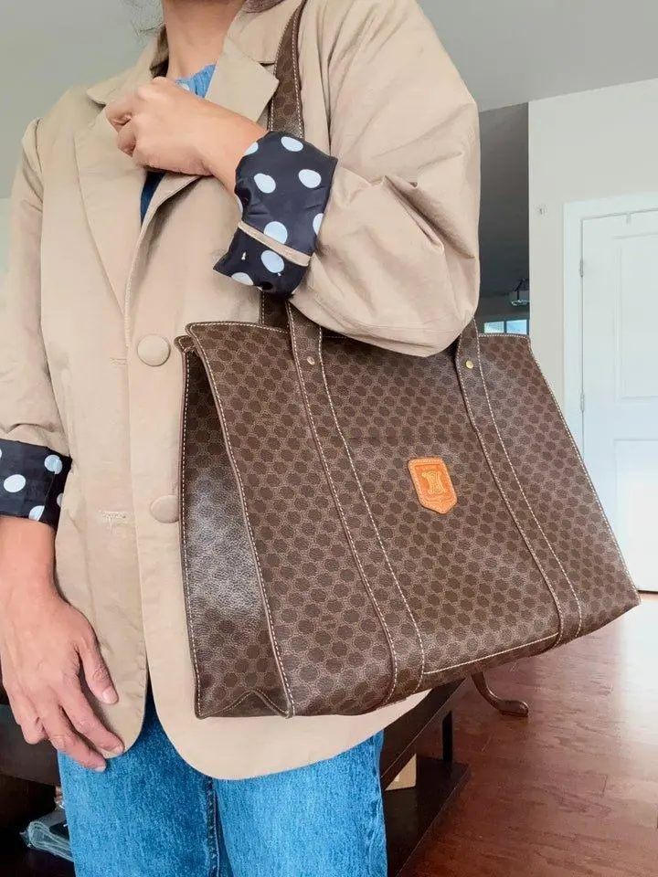 Pre-owned Celine canvas Shoulder Bags Shoulder Bag