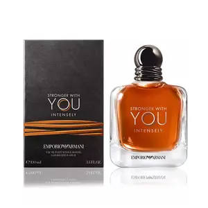 Armani Emporio Stronger With You Intensely for Men Eau de Parfum Spray 3.4 Oz (100ml) - Luxury Designer Fragrance for men