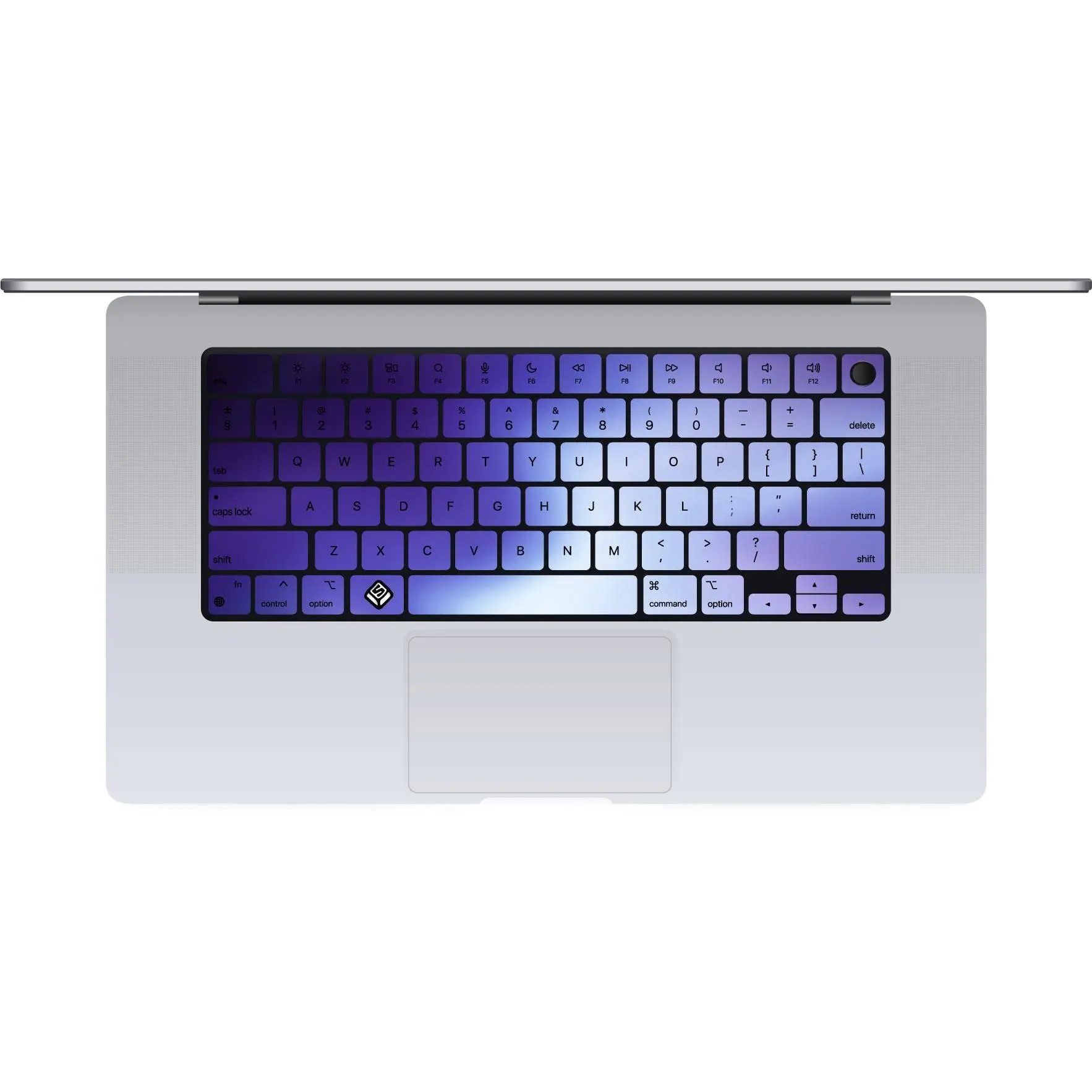 Faded MacBook Keyboard Sticker