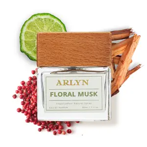 Floral musk, Arlyn, Unisex Perfume, Eau de Parfum, Pink Pepper-Turkish Rose-Musk, Long-Lasting, Vegan, Cruelty Free, Made In USA - 50 ml | 1.7 Oz