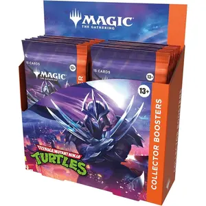 Magic the Gathering Teenage Mutant Ninja Turtles Collector Booster Trading Cards