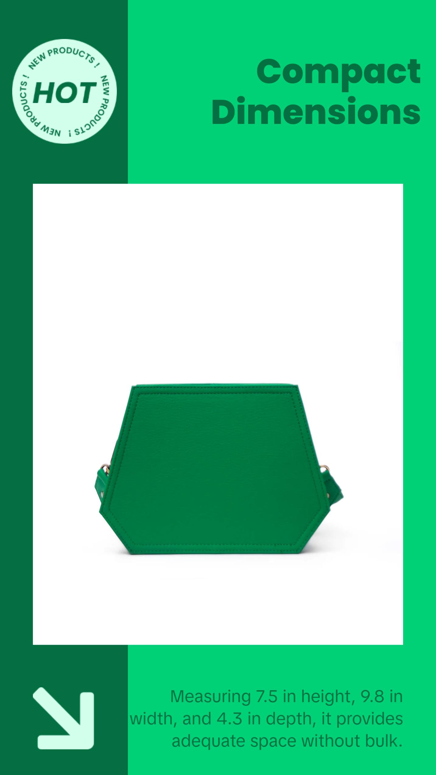 Parchita Simona Green Bag