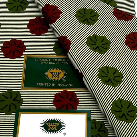 Authentic African Print 100%Cotton 6yards