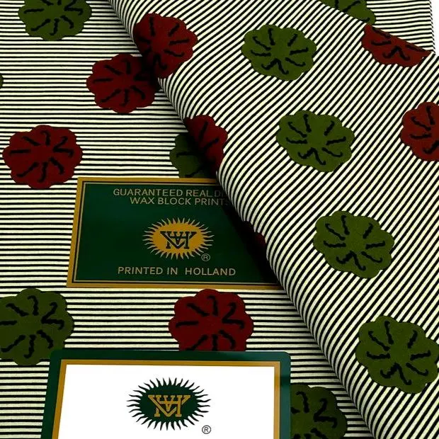 Authentic African Print 100%Cotton 6yards