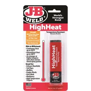 HardwareExpress 8297 J-B Weld High Heat Epoxy Putty- 2 oz., Automotive, Bond, Glue, Epoxy Resin