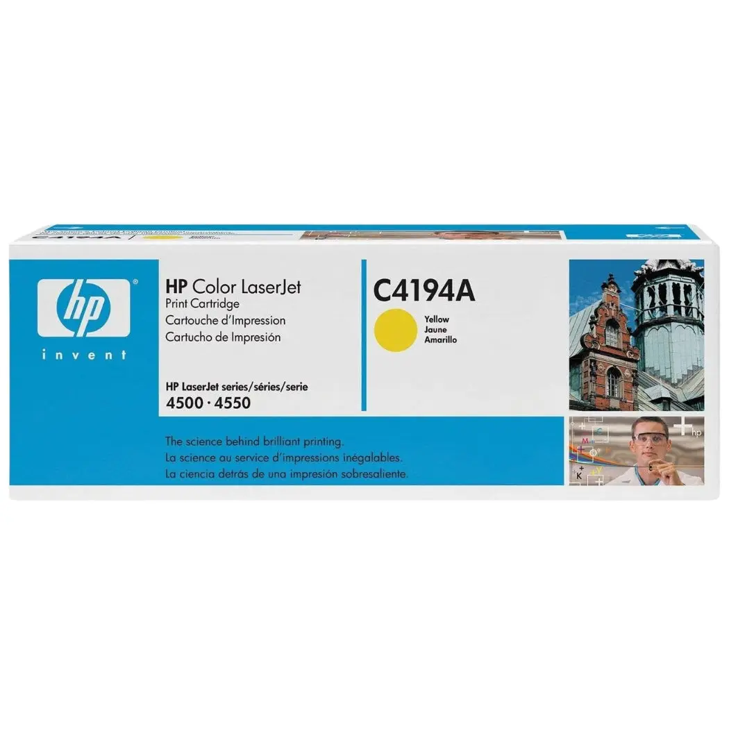 Original HP C4194A Yellow Toner Cartridge