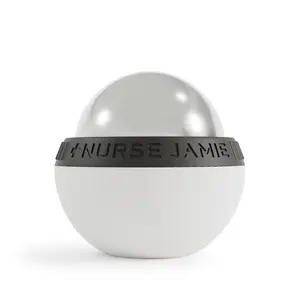 Nurse Jamie Super-Cryo Massaging Orb - Mini Relief Roller Stainless Steel for Body Care & Facial Therapy with Smooth Handle-Free Rolling Action and Natural Cooling Effect