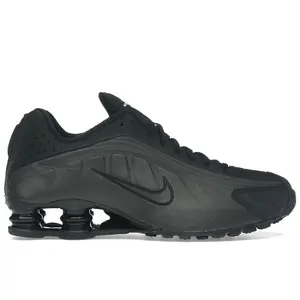 Nike Men's Shox R4 Black Bright Crimson, from StockX