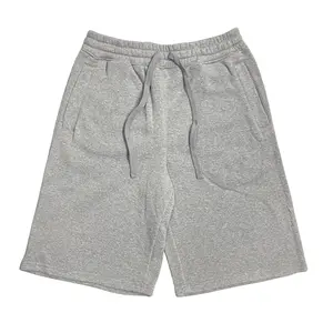 Men's Heavyweight Fleece Baggy Sweat Shorts Below knee Length