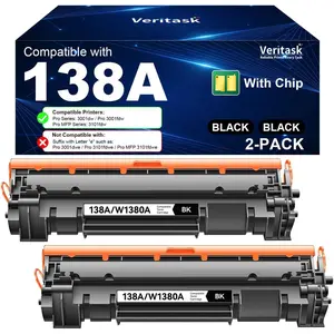 Toner Cartridge Black with Chip Toner Replacement for  Compatible with LaserJet