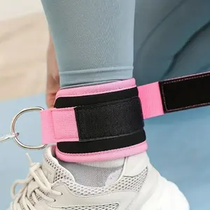 Ankle Strap, 1/2 Counts Foot Straps for Fitness Training, Sports Ankle Straps for Cable Machines, Yoga & Pilates Equipment Accessory