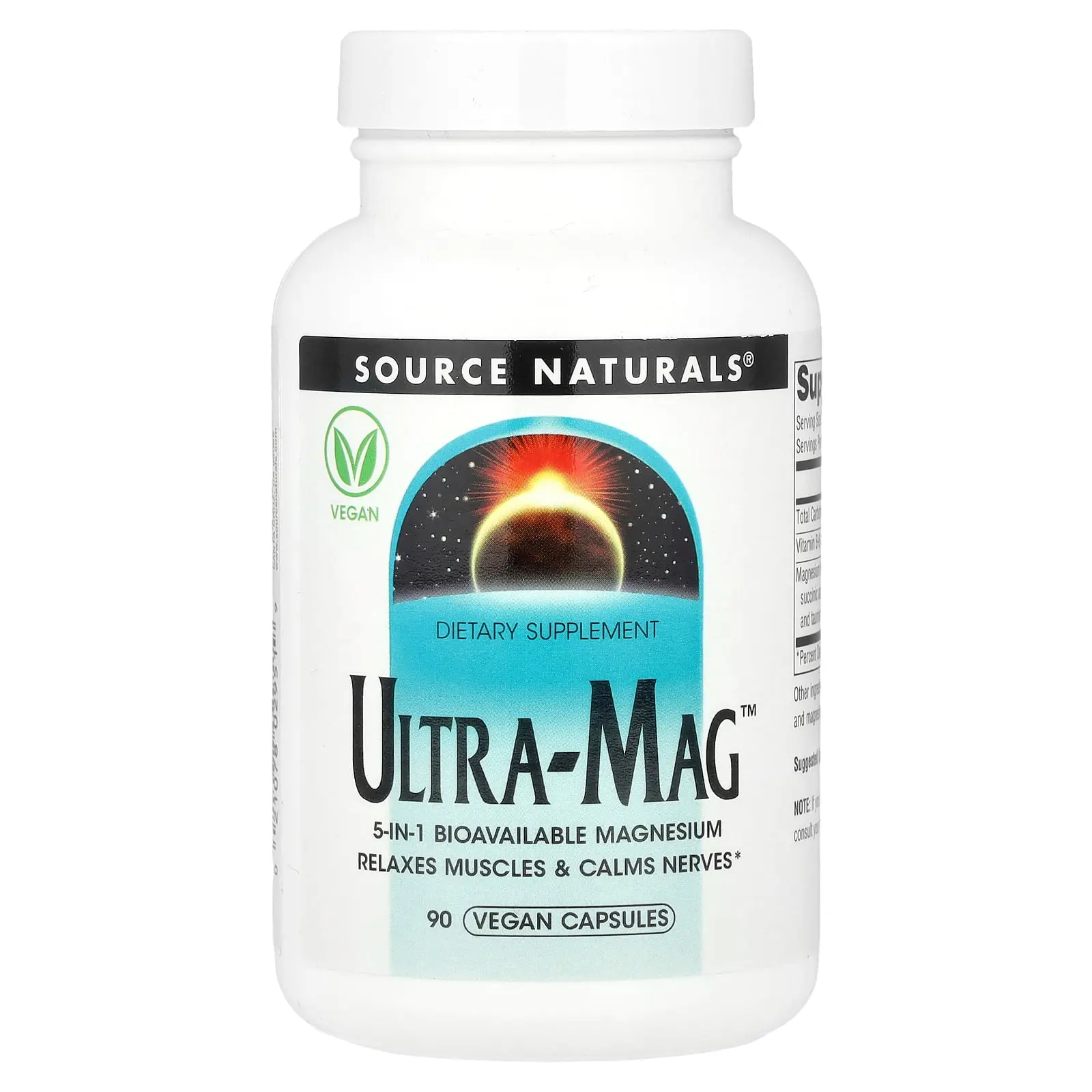 Source Naturals Ultra-Mag™, 90 Vegan Capsules