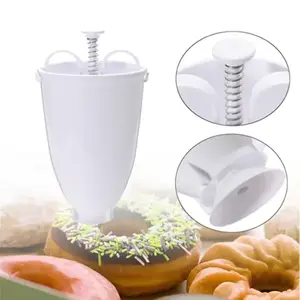 DIY Donut Making Dispenser Bakeware Plastic Utensils