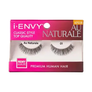 I-ENVY Au Naturale Premium Human Hair Strip Lashes