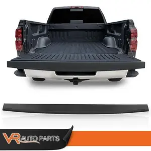 1pc Tailgate Molding Cap Top Protector Trim, Compatible with 2014-2019 Silverado Sierra Pickup Trucks, Fits Pickup Truck Bed Covers, Pickup Truck Covers