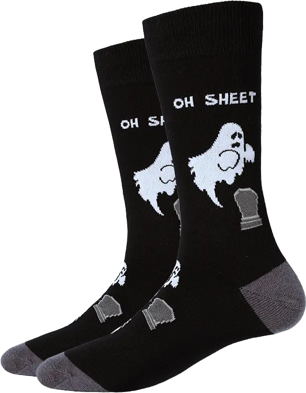 Oh Sheet Ghost Socks