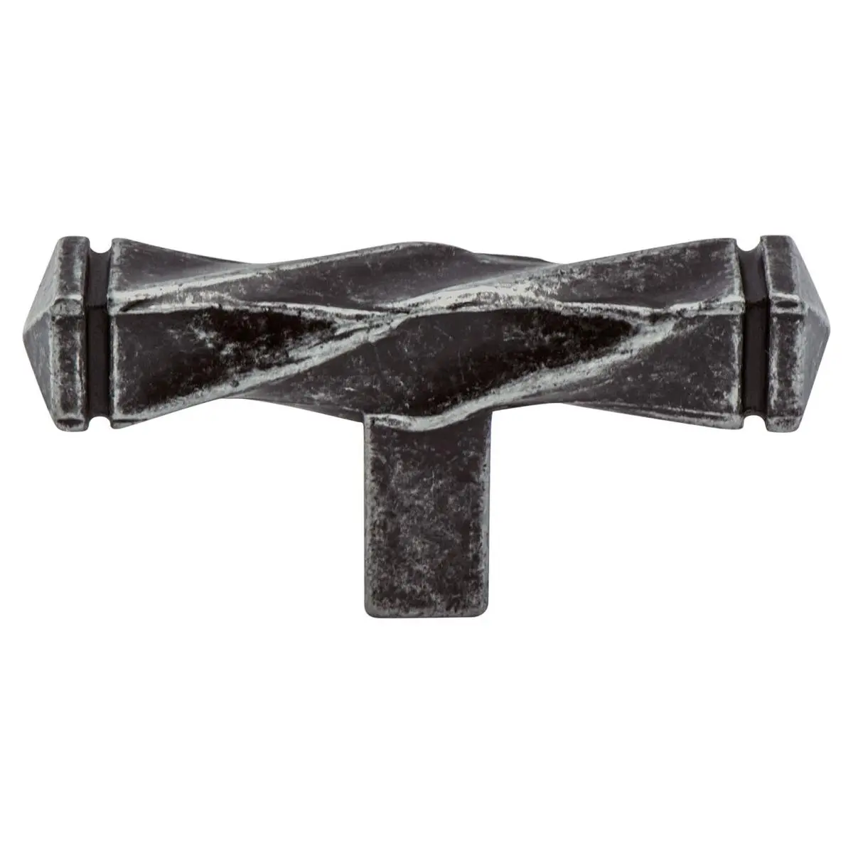 Berenson 3047-1LWI-P 2.5 in. Rhapsody Knob with Long Weathered Iron