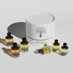 Eternal Perfume Oil Gift Set | 6 Pcs Exquisite Scents Inspired by Iconic Fragrances | Long-Lasting & Alcohol-Free Perfume Oils for Women & Men (Cherry On Top, Cherry Chic, Turkish Rose, Lavender latte, Nocturnal, Candy Shop)