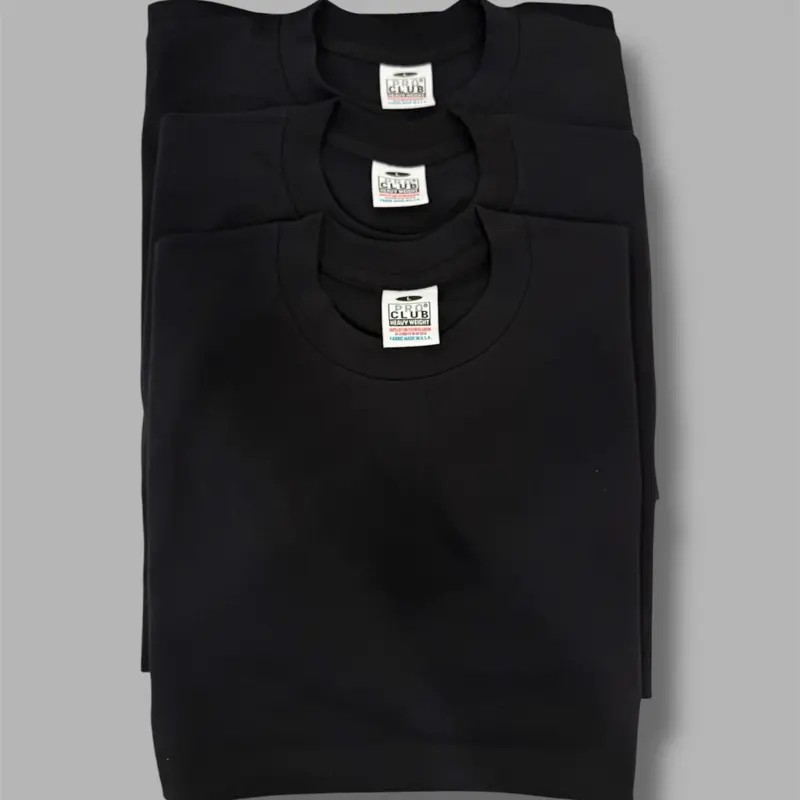 Three Proclub Heavyweight Shirts. Comfortable breathable heavyweight shirts. Menswear Tshirt Streetwear Man