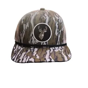 Camouflage Deer Hat (Circle Patch)