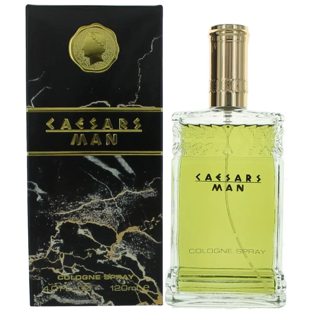 Caesars by Caesar's World 4oz EDP Spray for Men - 4 oz bottles, Dreamy Floral Musk, Long-Lasting, Daily Wear Men's Fragrance