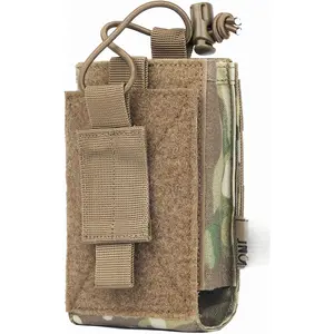 Radio Holster for  UV-5R BF-F8HP Nylon MOLLE Pouch for Walkie Talkie
