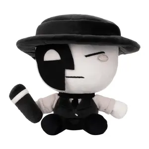 Die of Death Artful Plushie 25Cm 9.84Inch, Soft Gothic Stuffed Toy, Spooky Cute Collectible for Horror, Dark Aesthetic Fans, Unique Gift for Gamers, Halloween Decor, Alternative Style Lovers