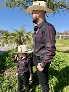 Camisa Blk/Grey (ESTILO BAYARD) Shirt