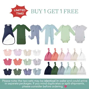 [Buy One Get One Free]PurComfy Bamboo Baby Clearance Random Mixed Bundle Natural Bamboo Material Gentle on Skin Special Clearance Offer Assorted Colors