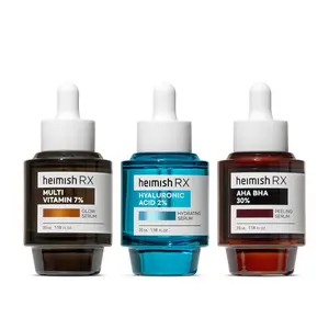 [heimish] SET- RX Serum Set (Vitamin Glow Serum + Hyaluronic Acid Serum + AHA BHA Peeling Serum) Moisture Hydrate