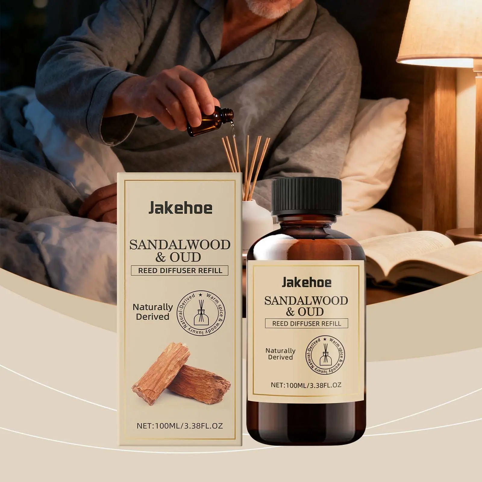 Vanilla Essential Oil, 100% Pure Natural Vanilla Oil, 100ML, Scented, Fragrance Diffuser Oil, Ideal for Skin Care, Diffusers, Humidifiers, Home Candles, Soap Making