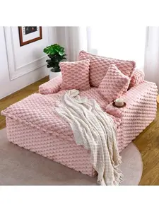 51 - inch Comfort - bearing Sofa: Two Pillows and One Backrest, Suitable for Multiple Scenarios in Bedrooms and Living Rooms