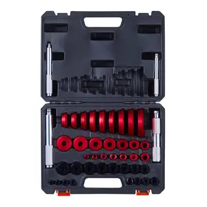 VEVOR Bearing Press Kit,  43 Pcs, Bearing Race and Seal Driver Set with 39 Bushings & Handle Shafts, Bushing Driver Tool Set, Heavy Duty Aluminum Alloy Removal Installation Tool Kit with Storage Case