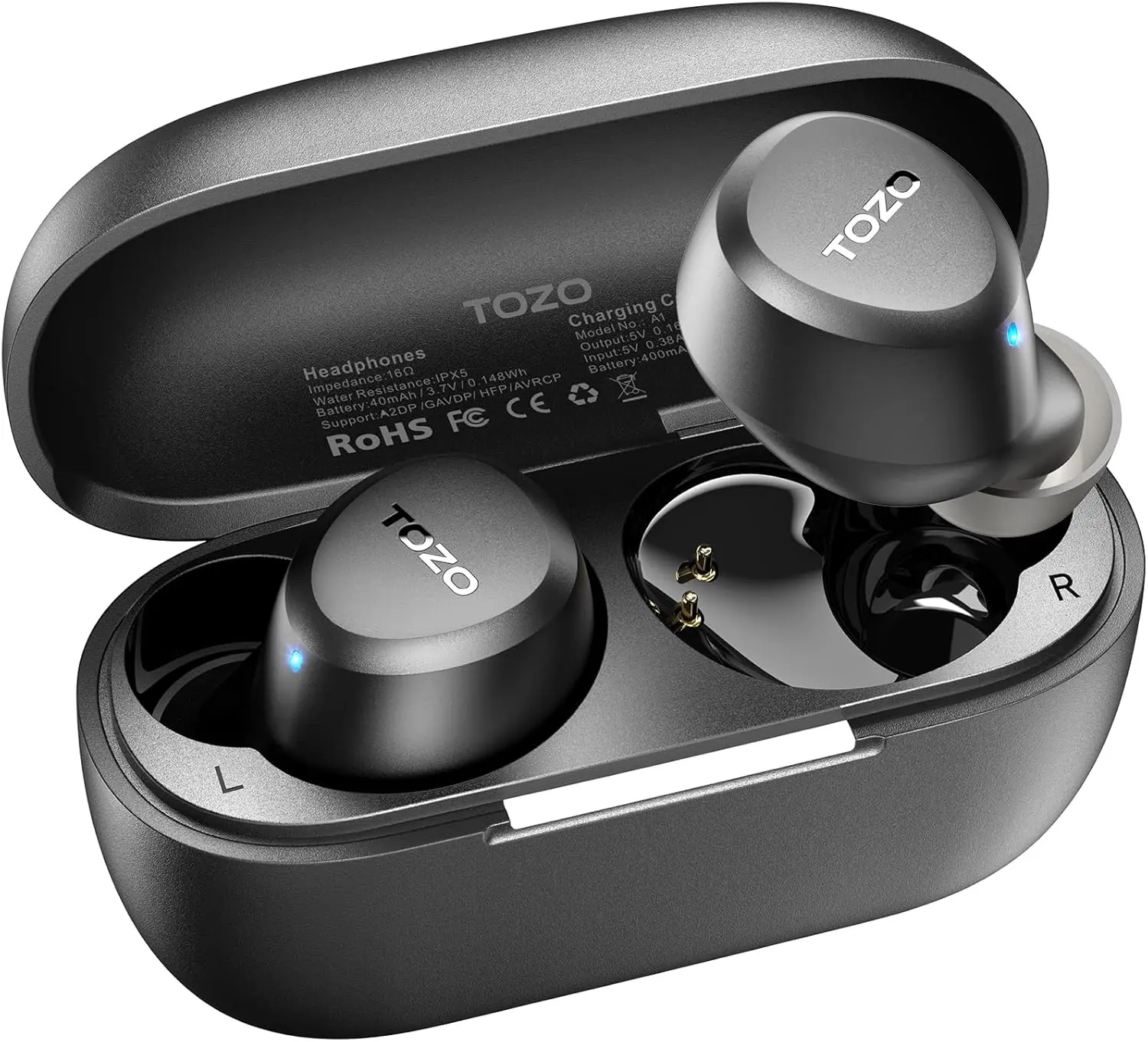TOZO-A1 Mini Wireless Earbuds Bluetooth 5.3 in Ear Light-Weight Headphones Built-in Microphone Audio Headset Electronic headphones bluetooth headphones gym