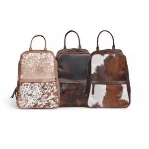 Mini Leather Backpack Cowhide Backpack Highlands Mini Backpack