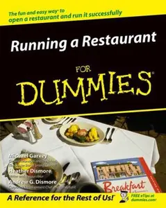 USED-Running a Restaurant For Dummies by Michael Garvey (Paperback)