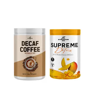 Decaf coffee and Mango Detox